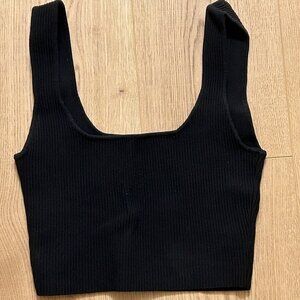 Glassons, Black Tank Top, Size S